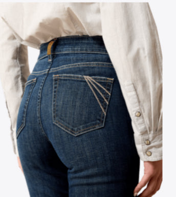 ARIAT WOMENS HIGH RISE VIVIENNE SLIM TROUSER JEAN