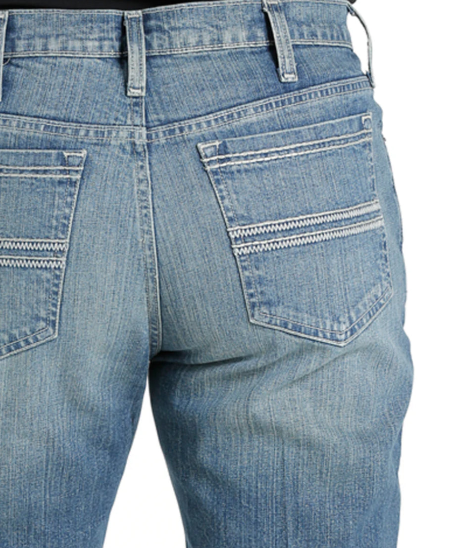 CINCH MENS SILVER LABEL MEDIUM STONE 015 PERFORMANCE JEAN