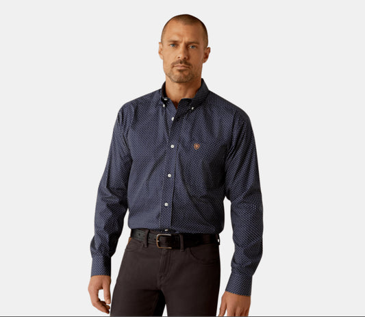 ARIAT MENS ORRELL WRINKLE FREE CLASSIC FIT SHIRT