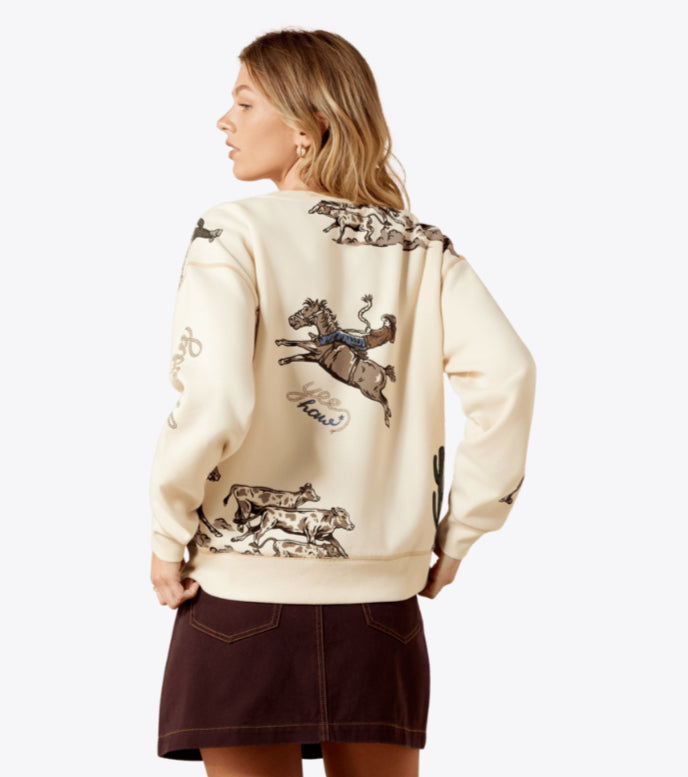 ARIAT WOMENS RANCHER SWEATSHIRT