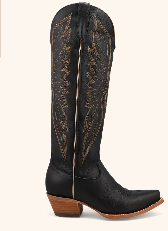 BLACK STAR ISABEL TALL COWGIRL BOOT