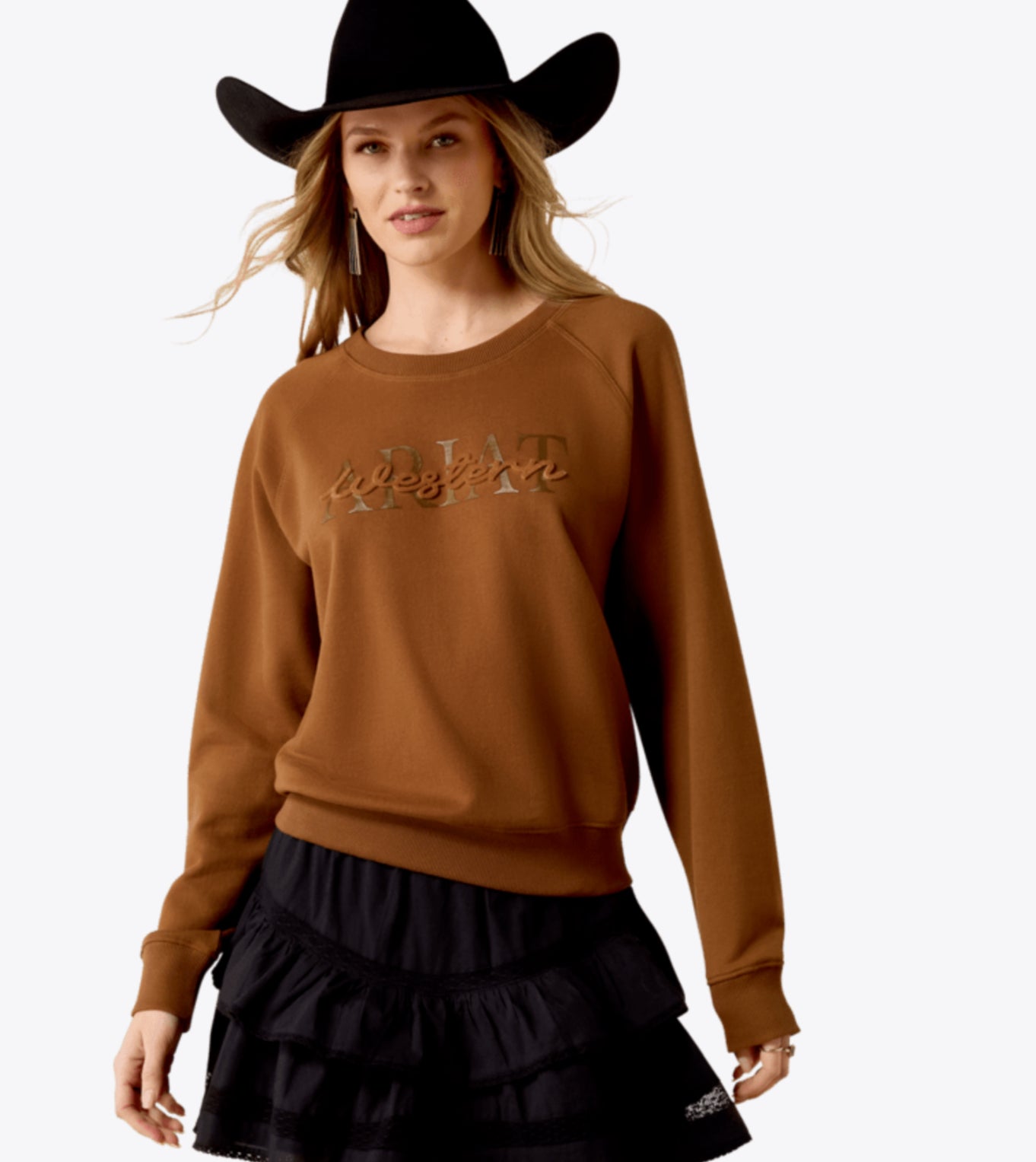 ARIAT WOMENS ESSENTIAL CREW SWEATSHIRT