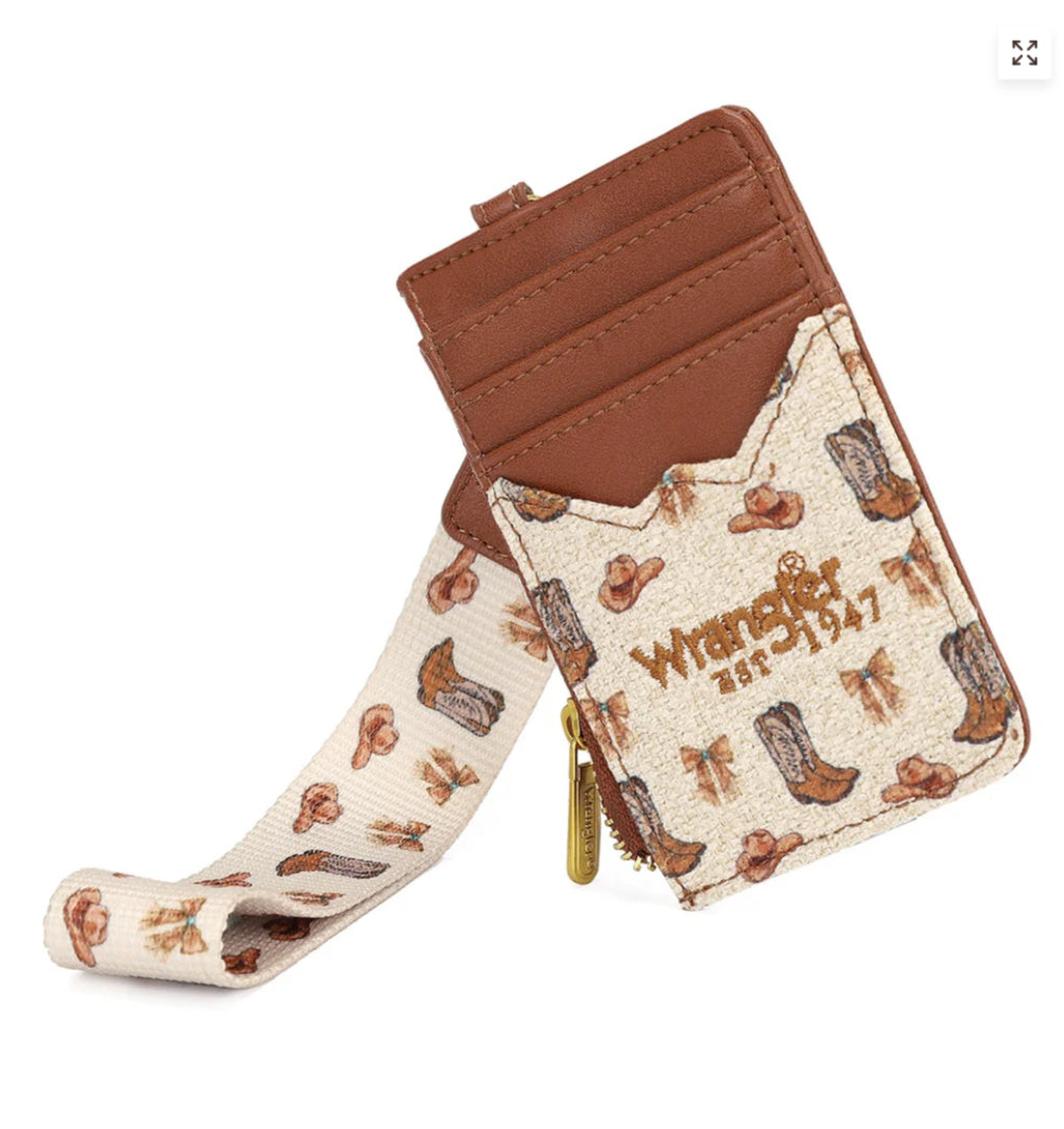 Wrangler Western Print RFID Blocking Wallet