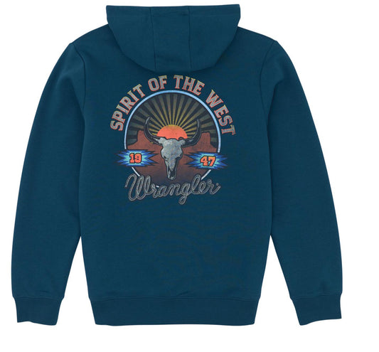 WRANGLER MENS SPIRIT OF THE WEST HOODIE