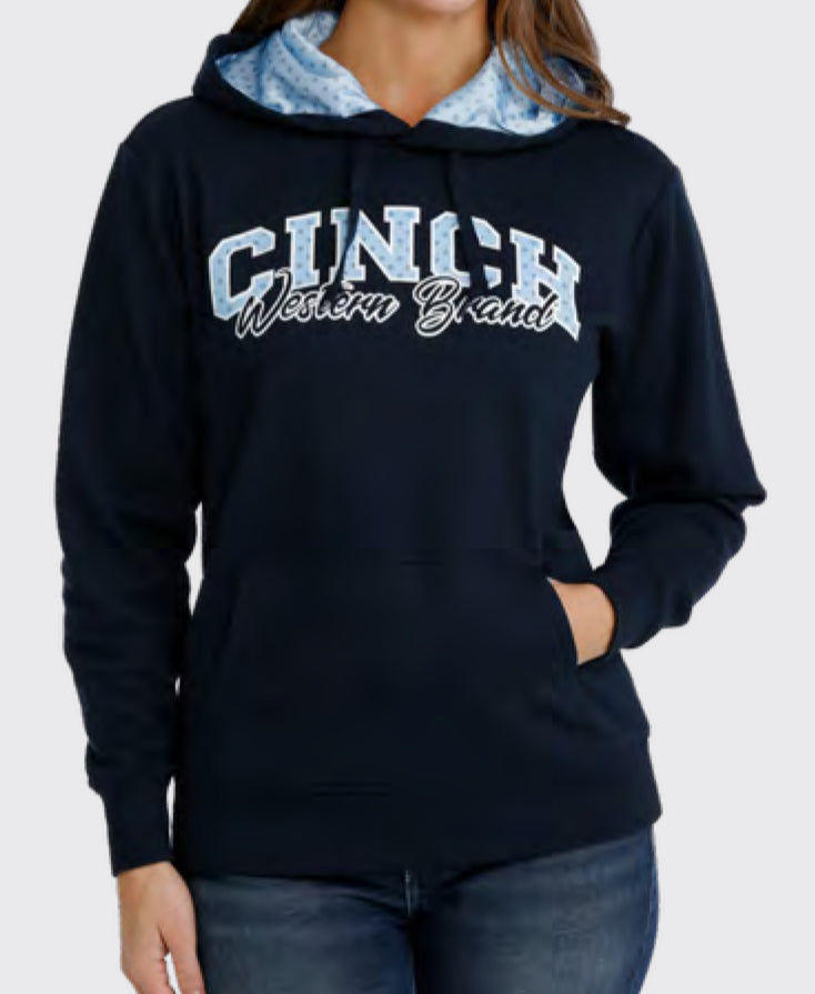 CINCH WOMEN LOGO HOODIE