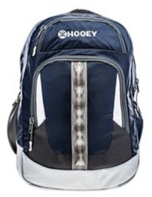 HOOEY OX BACKPACK-NAVY/CHARCOAL