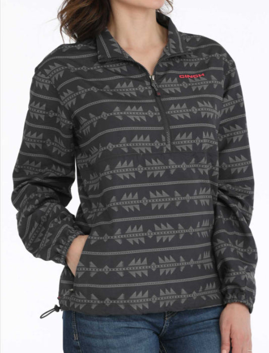 CINCH WOMENS 1/2 ZIP PULLOVER 3/25