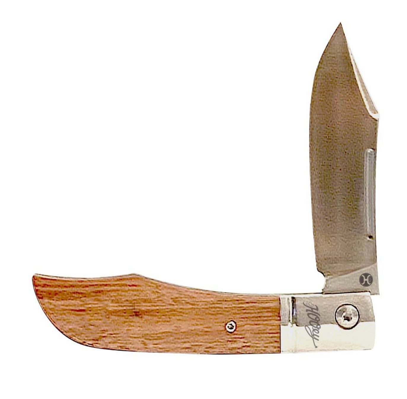 HOOEY KNIFE, DYED BURLWOOD 3” BLADE WITH 4” HANDLE