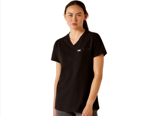 ARIAT WOMENS REBAR WORKMAN ROSE T-SHIRT