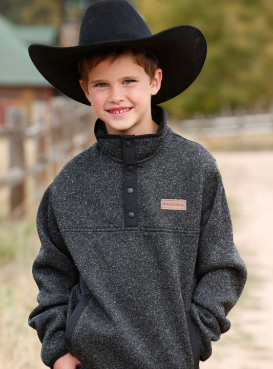 CINCH BOYS FLEECE PULLOVER