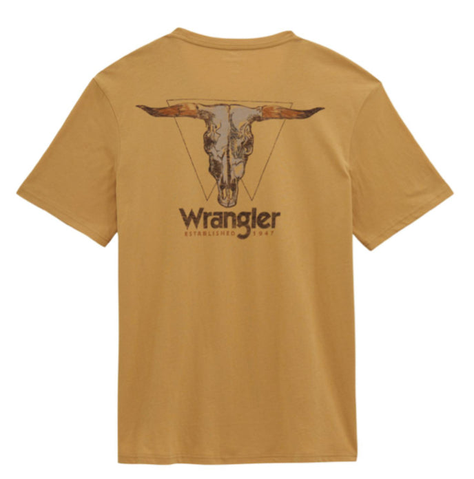 WRANGLER LONGHORN SHORT SLEEVE GRAPHIC TEE