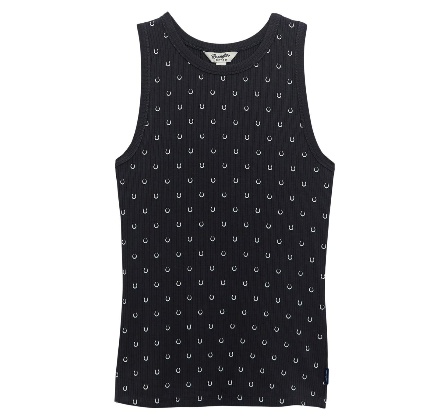 WRANGLER WOMENS HORSESHOE PRINT TANK TOP