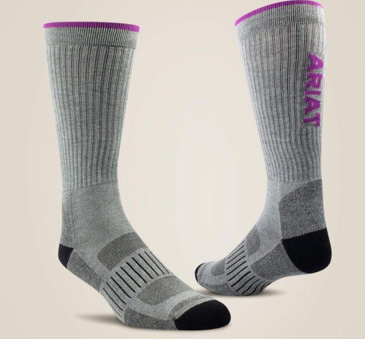 ARIAT TEK HIGH PERFORMANCE CREW SOCK