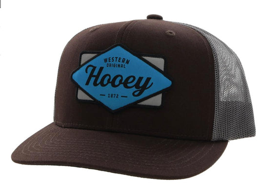 HOOEY DIAMOND 6 PANEL TRUCKER WITH PATCH