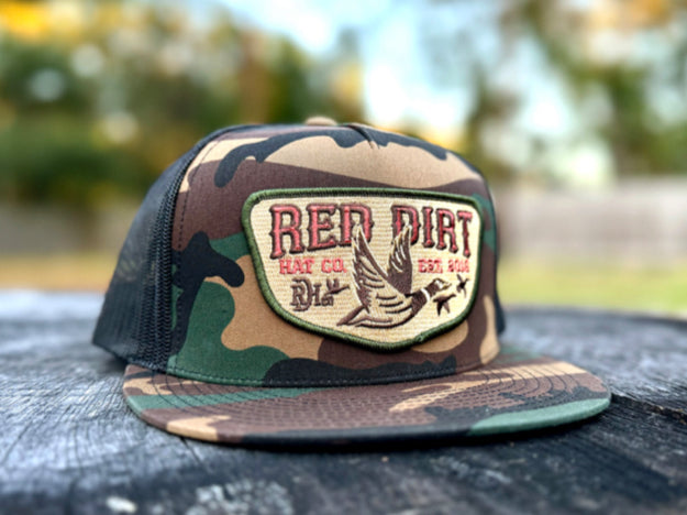 RED DIRT HAT CO FLY SOUTH- 5 PANEL HAT