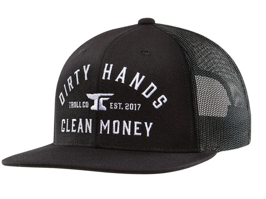 DIRTY HANDS CLEAN MONEY CLASSIC TRUCKER HAT