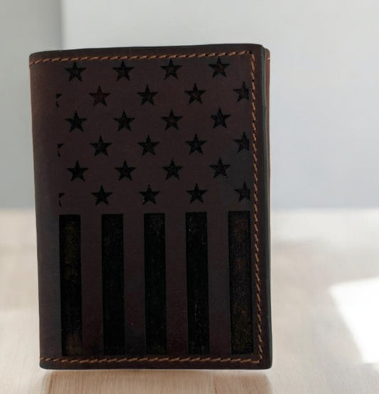 TWISTED X STARS AND STRIPES TRI-FOLD WALLET