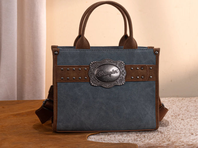 WRANGLER BUCKLE TOTE/CROSSBODY