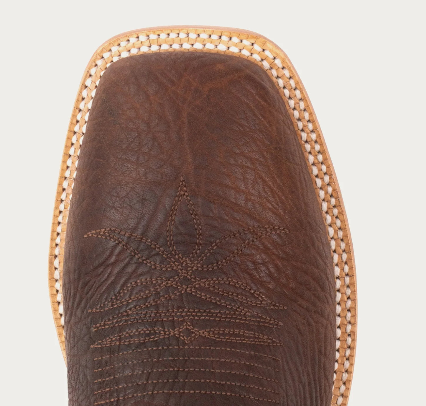 HYER BOOT CO SAWYER BROAD SQUARE TOE COWBOY BOOT