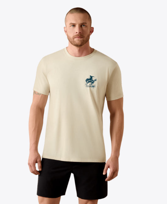 ARIAT MENS SPLIT FREEDOM PAINTED SHORT SLEEVE TSHIRT