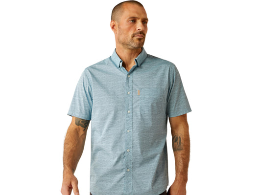 ARIAT MENS MONTE MODERN FIT SHORT SLEEVE SHIRT