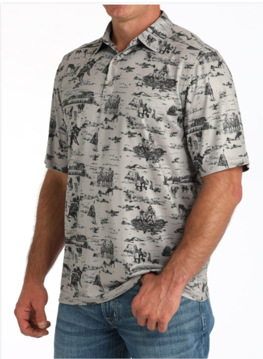 CINCH MENS SHORTS SLEEVE ARENAFLEX BUTTON UP SHIRT