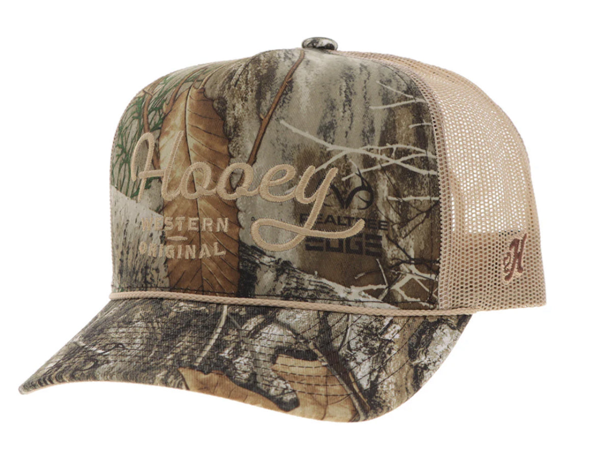 HOOEY OG 5 PANEL TRUCKER WITH STITCHING