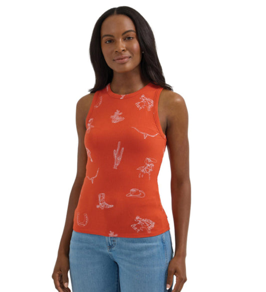 WRANGLER RETRO PUNCHY TANK