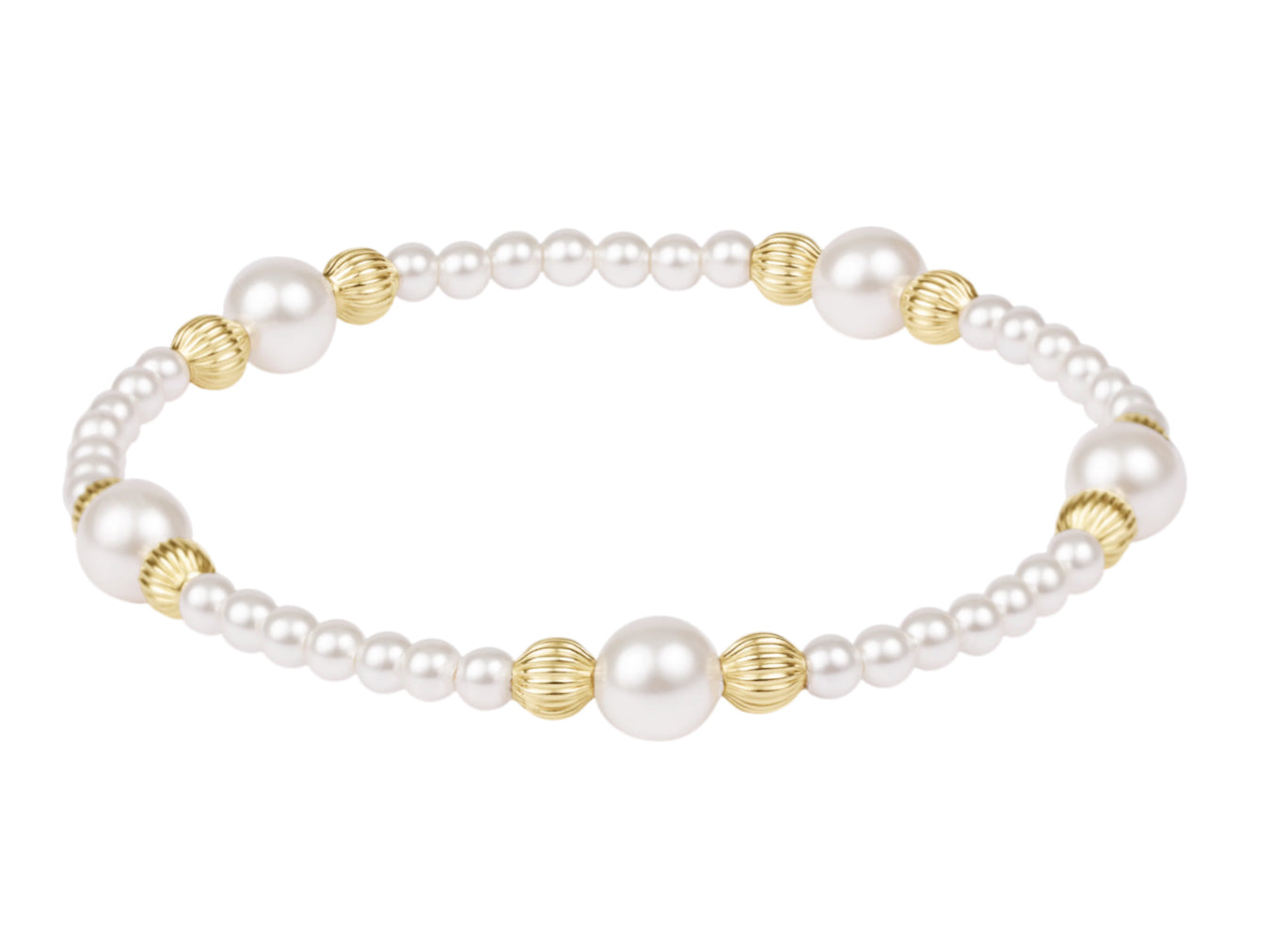 E NEWTON PURPOSE PEARL 6MM DIGNITY PEARL BRACELET
