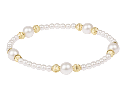 E NEWTON PURPOSE PEARL 6MM DIGNITY PEARL BRACELET