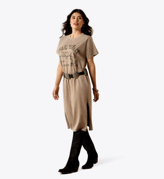 ARIAT WOMENS BANDITO TSHIRT DRESS