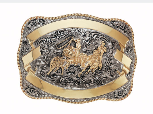 CRUMRINE ENGRAVABLE RODEO BUCKLE