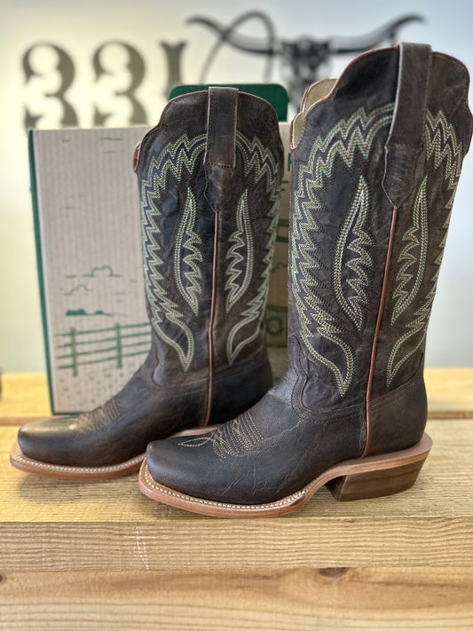 RW RANCH WRL0001 BROWN GOAT NARROW SQUARE