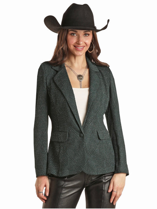 ROCK&ROLL SHIMMER BLAZER
