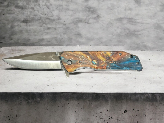 CIRCLE SH CUTLERY 4 1/2 INCH FOLDING KNIFE