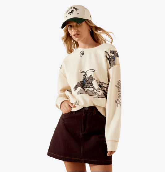 ARIAT WOMENS RANCHER SWEATSHIRT