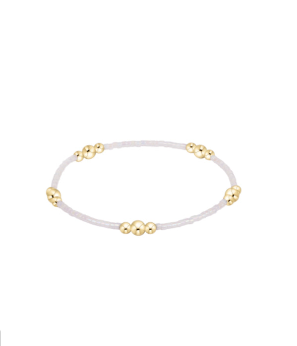 E NEWTON HOPE PURPOSE GOLD BRACELET