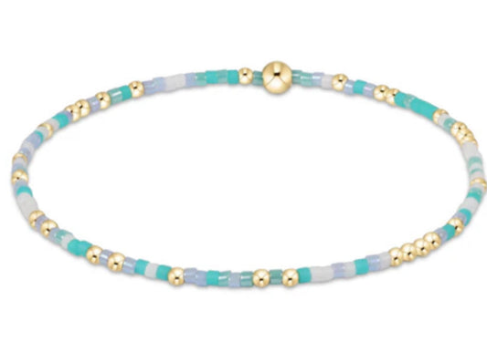 E NEWTON HOPE UNWRITTEN MAN I TEAL LIKE A WOMAN BRACELET