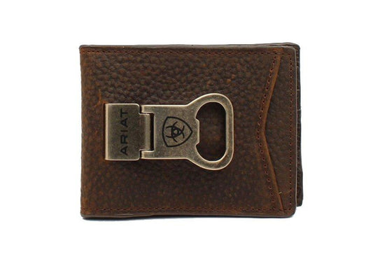 ARIAT MENS BIFOLD MONEY CLIP