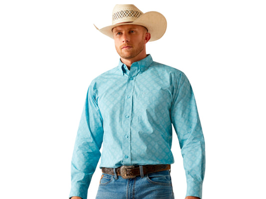 ARIAT MENS GARMON CLASSIC FIT BUTTON UP SHIRT