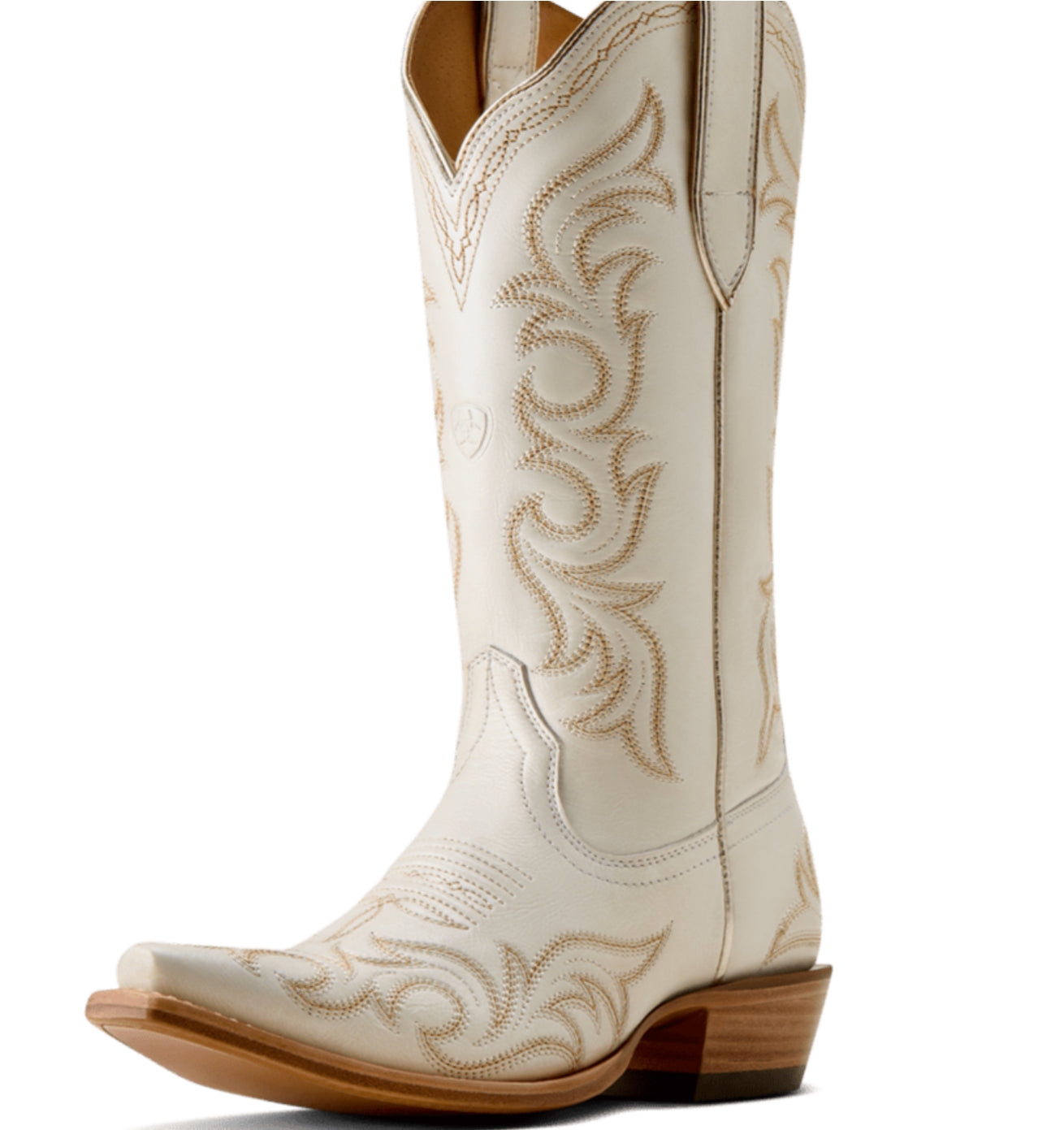 ARIAT WOMENS X TOE IVORY PEARL HAZEN WESTERN BOOT