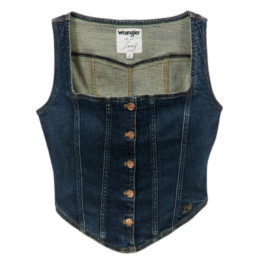 WRANGLER X LAINEY PONY UP BUSTIER TOP