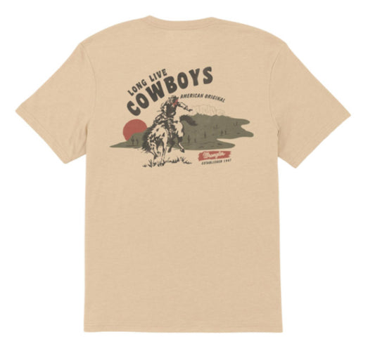 WRANGLER MENS REGULAR FIT OUTBACK TEE