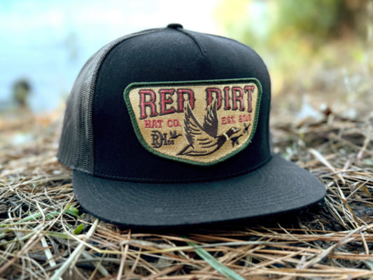 RED DIRT HAT CO FLY SOUTH- 5 PANEL HAT