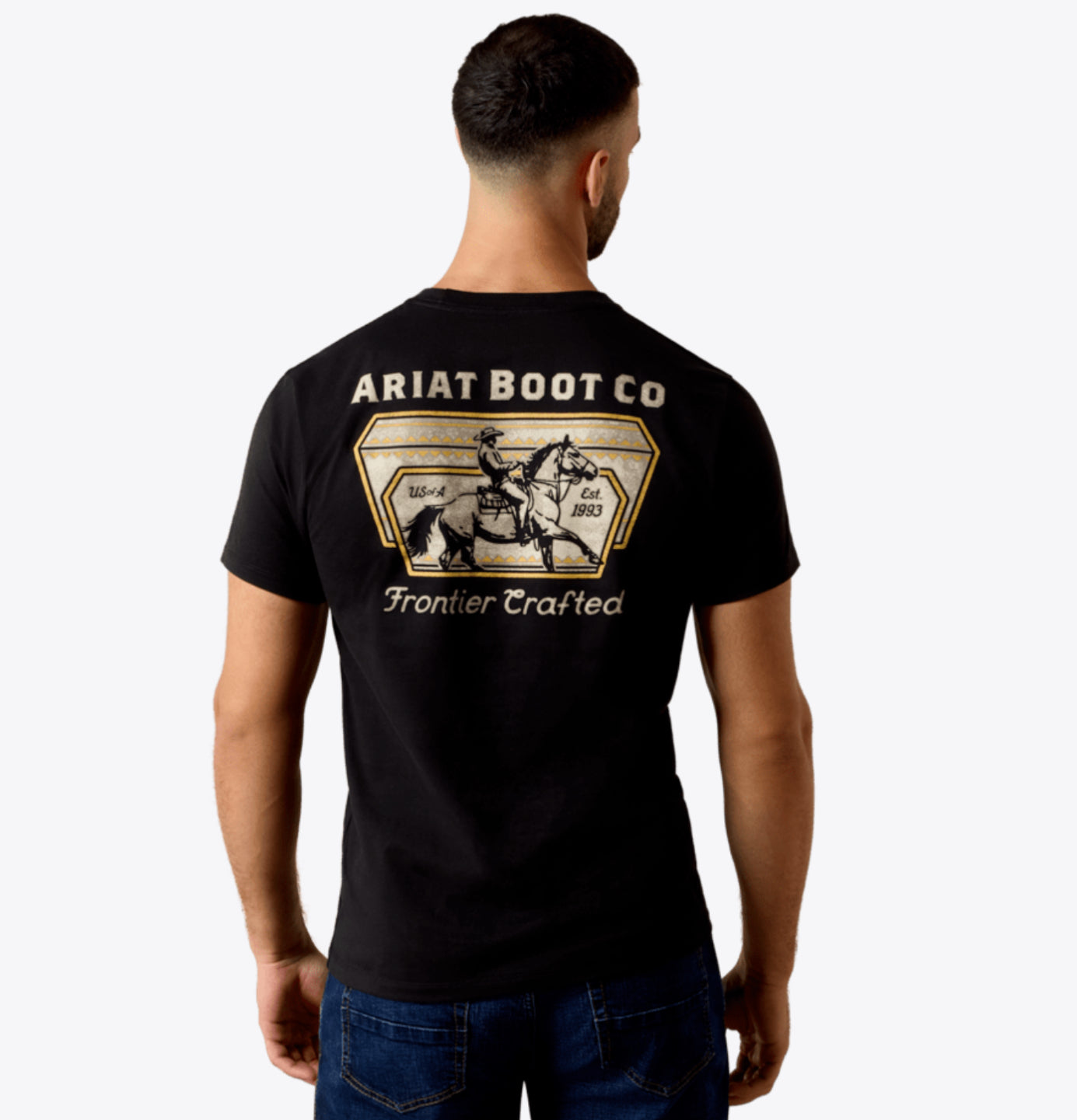 ARIAT MENS FRONTIER CRAFTED TSHIRT