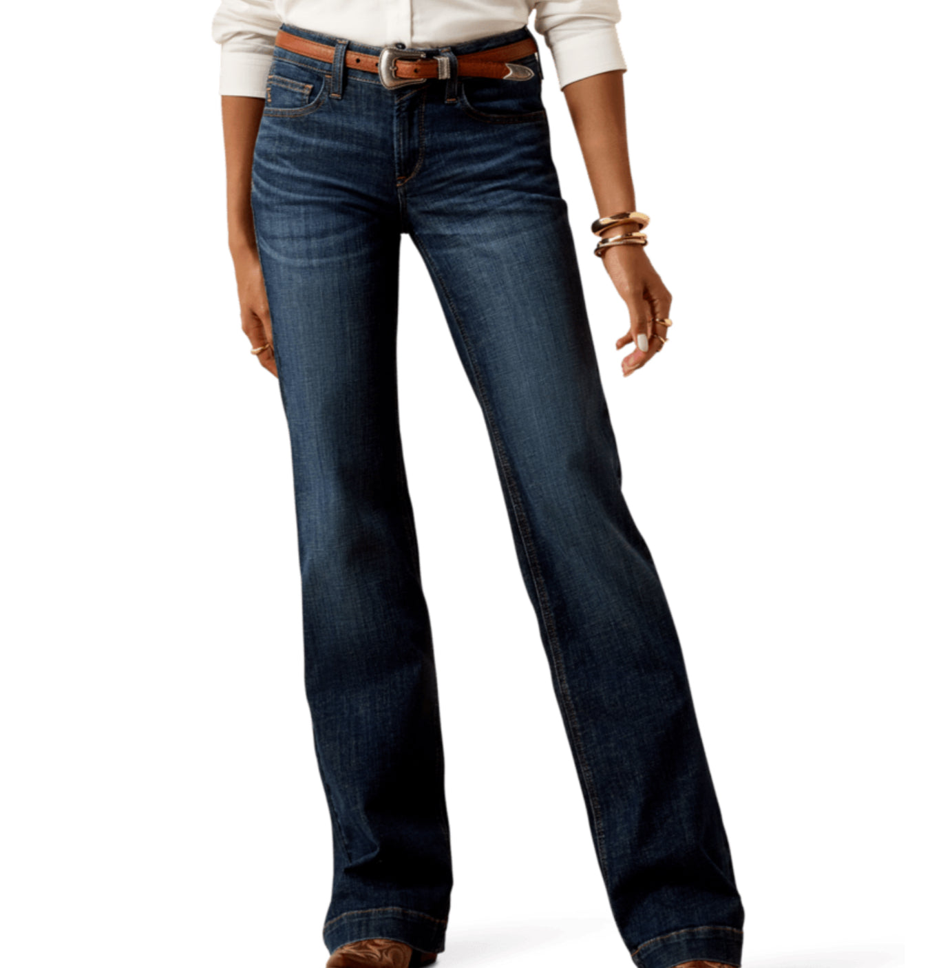 ARIAT WOMENS PERFECT RISE MADDIE TROUSER JEANS