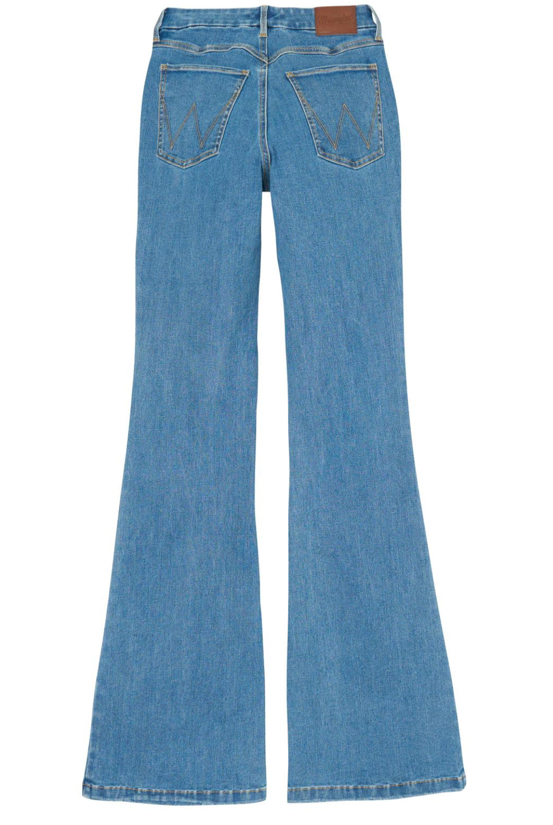 WRANGLER WOMENS BESPOKE FLARE JEAN WITH WESTERN ACCENTS