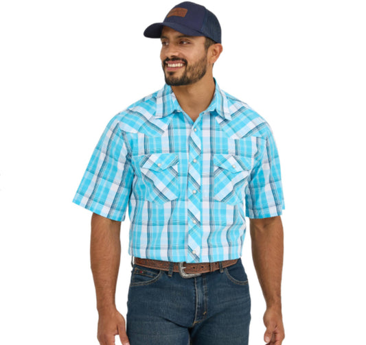 WRANGLER MENS 20X COMPETITION ADVANCED COMFORT SHORT SLEEVE SHIRT