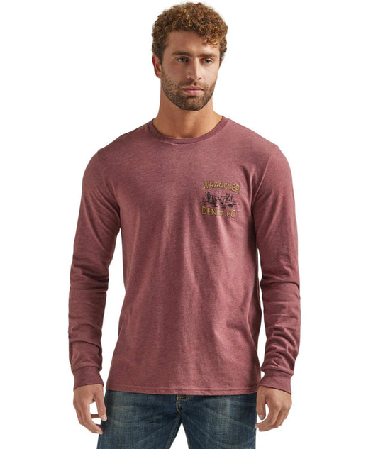 WRANGLER MENS LONG SLEEVE TSHIRT