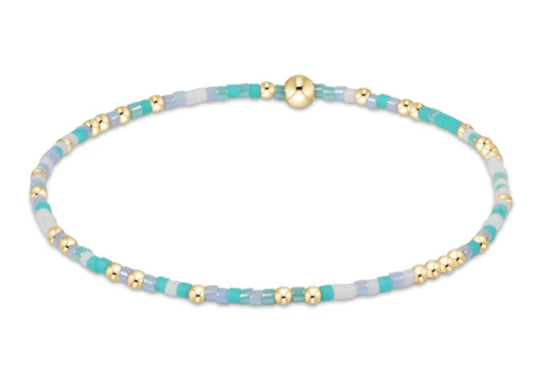 E NEWTON EXTENDS HOPE UNWRITTEN BRACELET MAN I TEAL LIKE A WOMAN